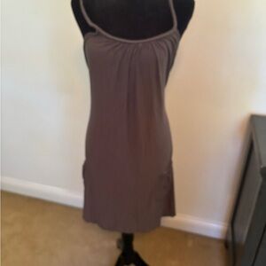 Elegant gray Sleeveless Dress